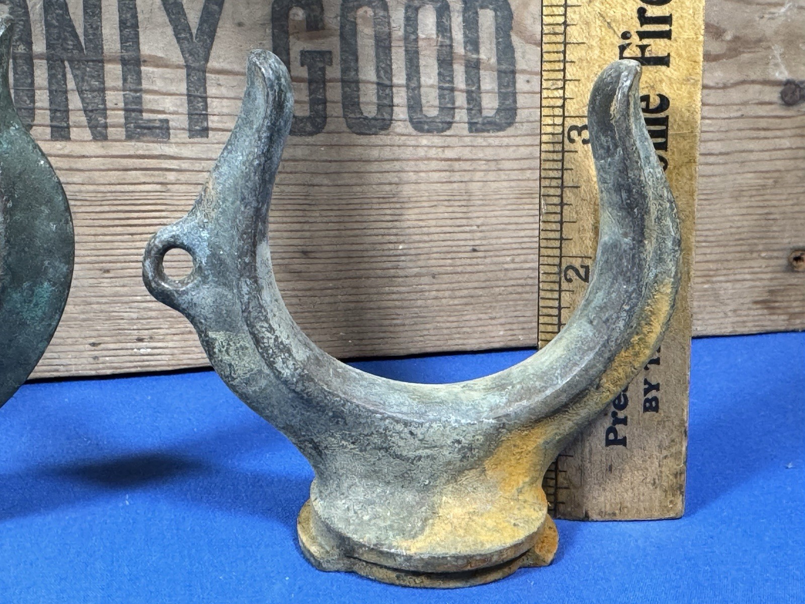 5 Vintage Oar Locks ~ 3 Bronze & 2 Galvanized ~ Belfast, ME Estate Find