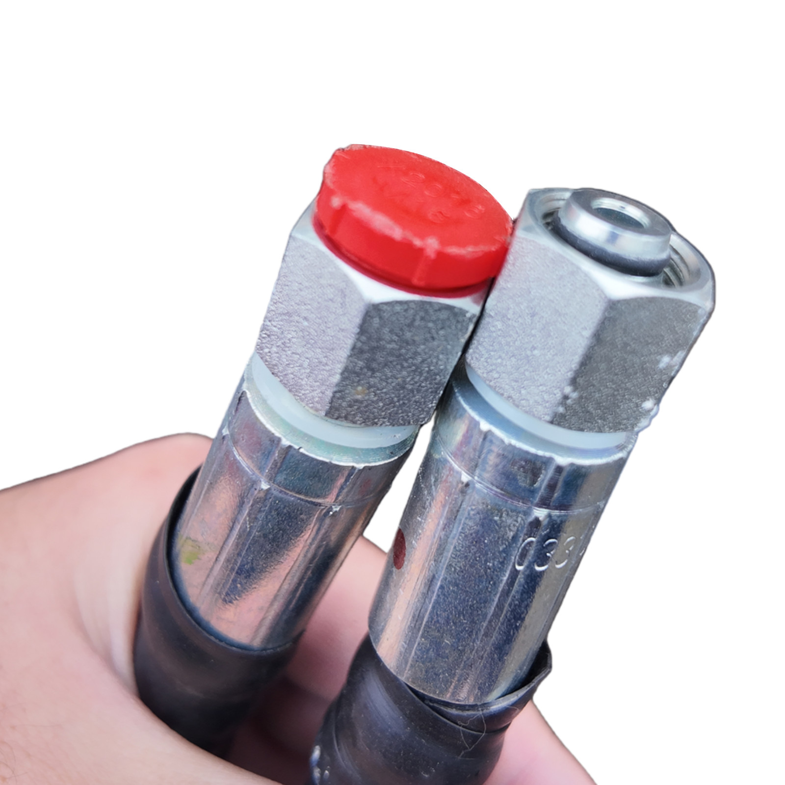 200mm Auger Drill with Hoses for 1-1.8 Ton Mini Excavator