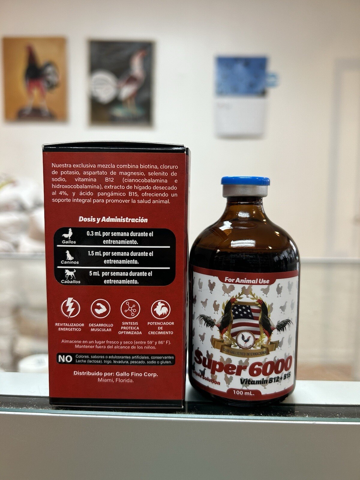 Super Vitamina B12 6000 B12 +B15 100ml