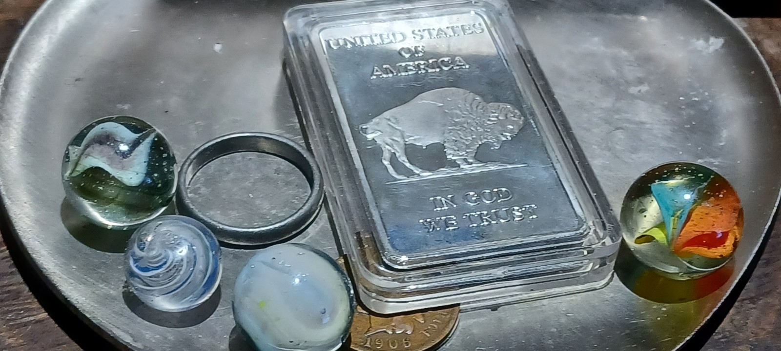 This And That! Marbles, Coin, Ring and More~