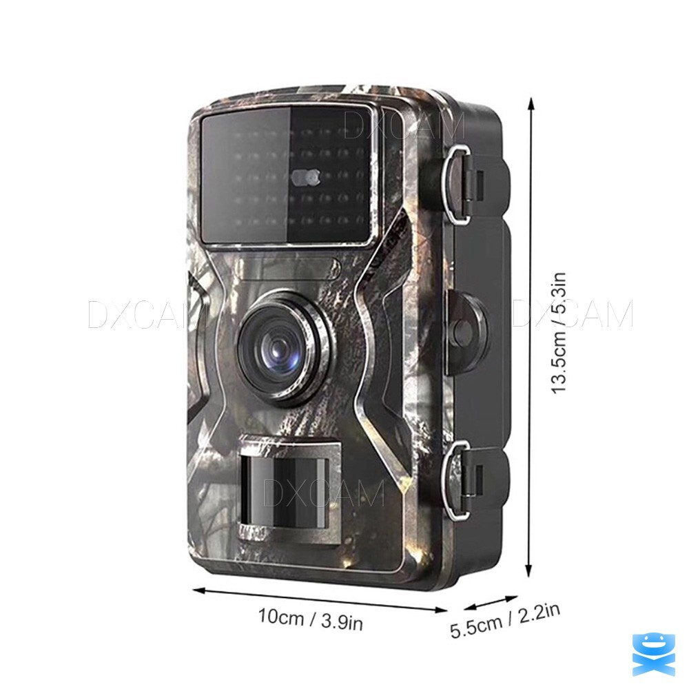 Wildlife Hunting Trail Camera Full HD 1080P Night Vision Motion Waterproof Cam