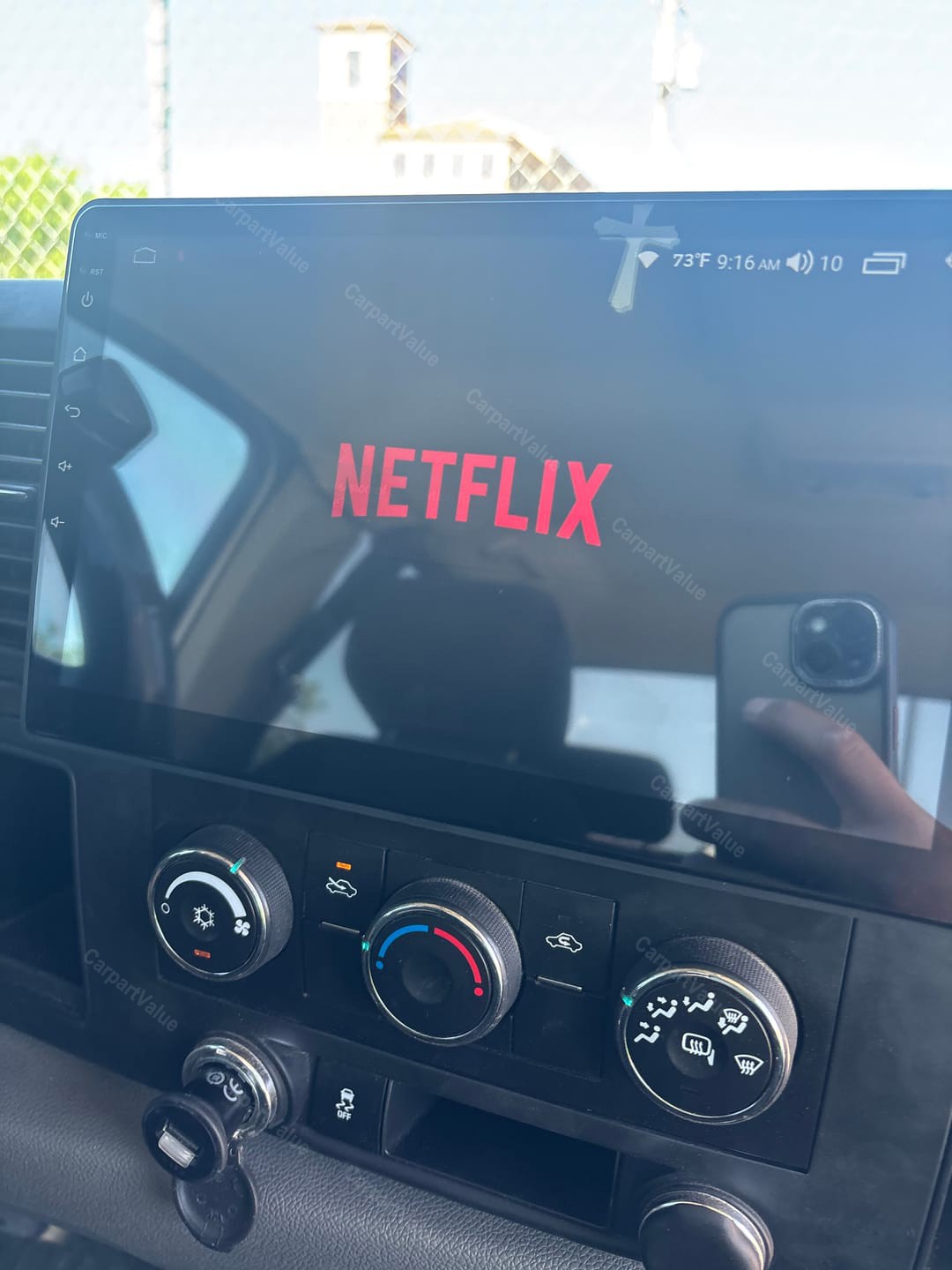 For Chevrolet Silverado 1500 2008-2013 Android 15 Carplay Radio GPS WIFI FM 32G