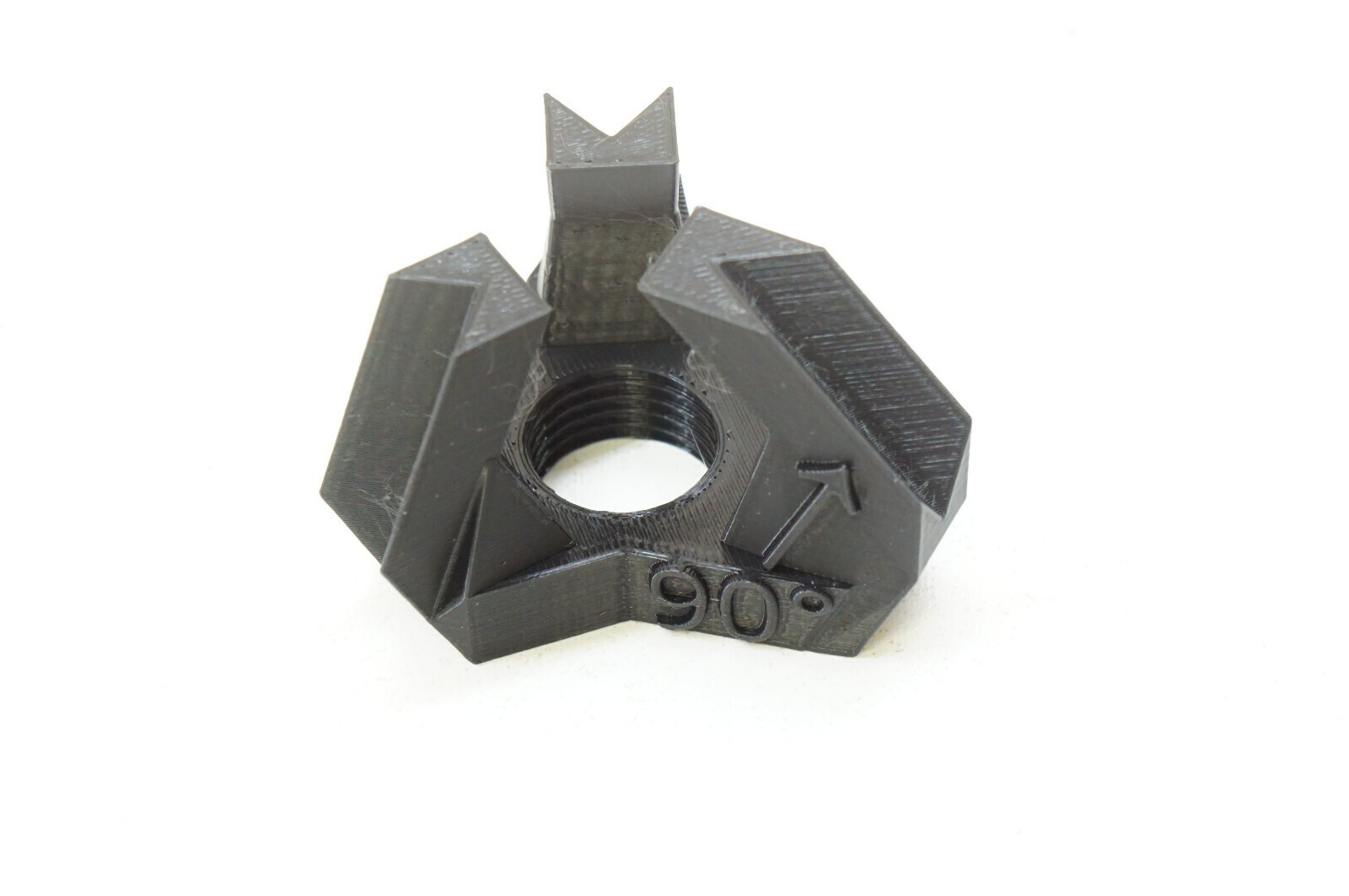 Drill Bit Sharpener Guide w/ 3 angles for Dremel Rotary Tool (M19-2 Thread)