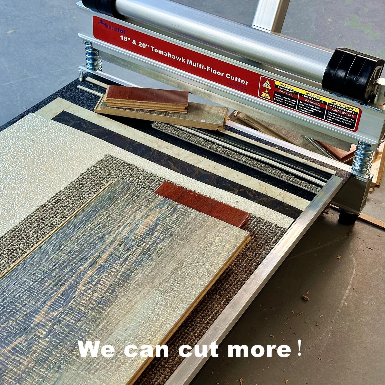 18' Multi-Floor Cutter, Professional Grade, Versatile, Strong, Lightweight Aircr