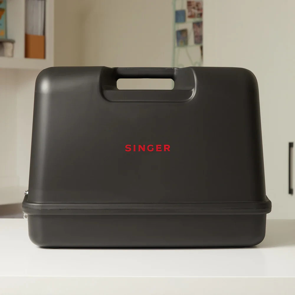 SINGER Universal Hard Case Sewing Machine Carrying Storage Heavy Duty (Black)