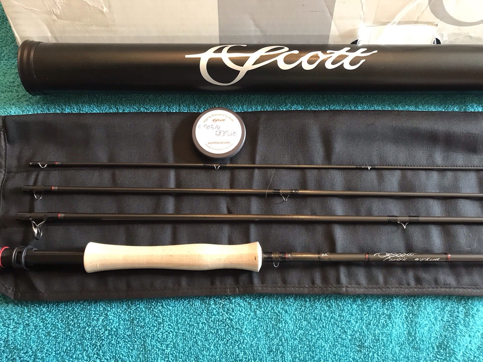 Scott Centric Fly Rod Brand New 905-4. 5 Weight