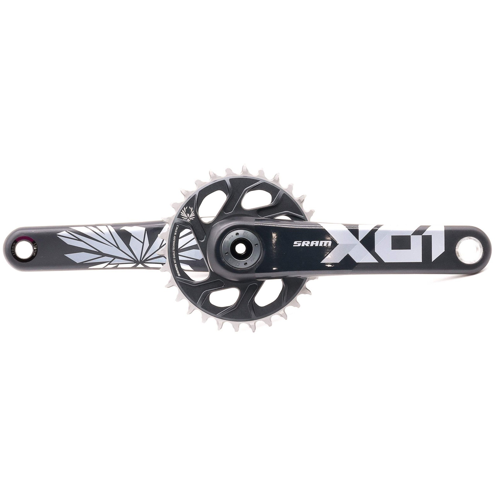 SRAM X01 Eagle Dub Carbon Crankset 30T 170mm Boost