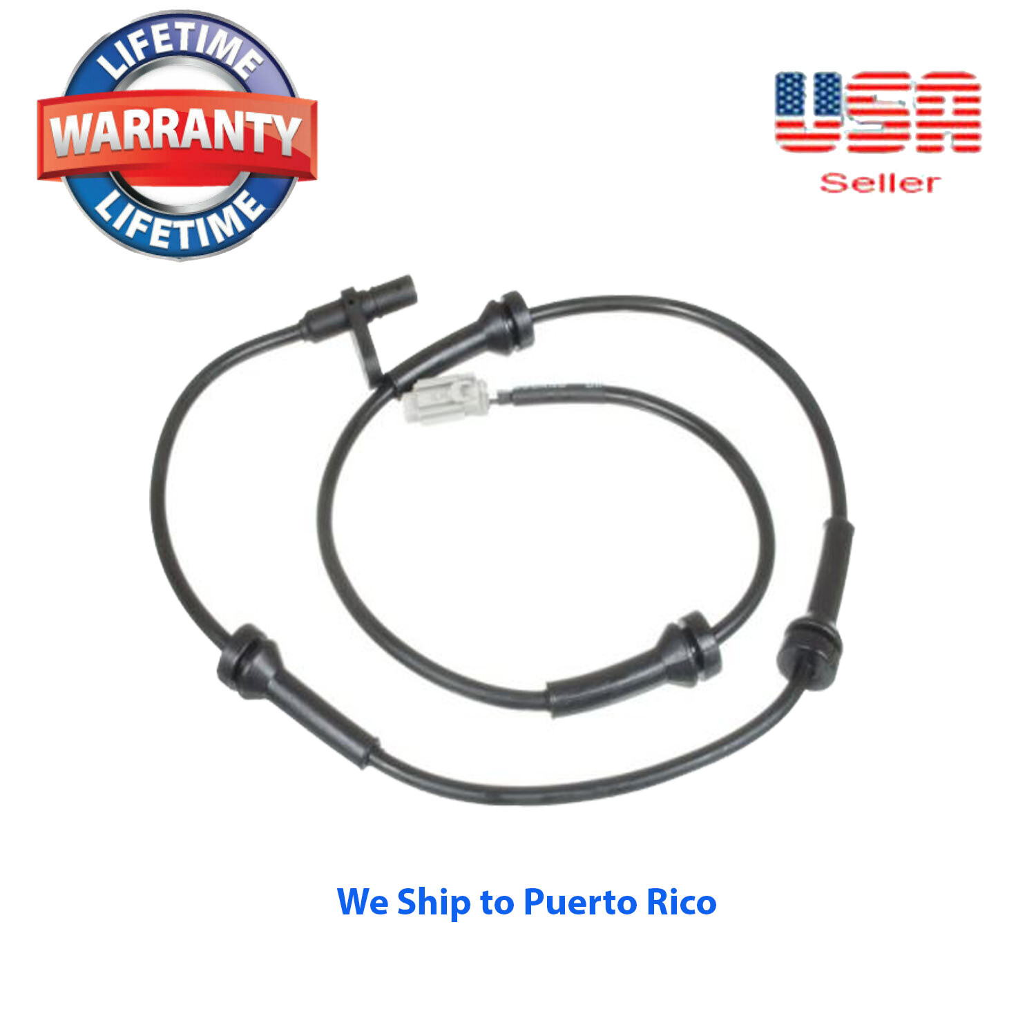 2 ABS Wheel Speed Sensor:Rear Left & Right For Nissan Sentra 2007-2012 2.0L 2.5L