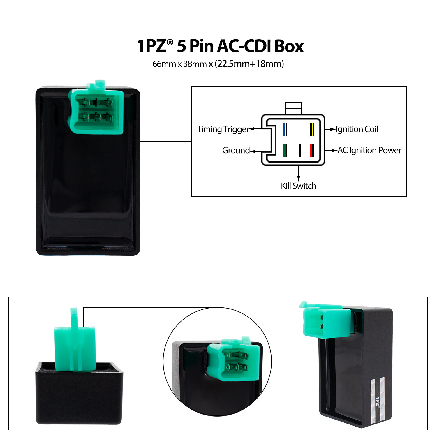 CDI Wire Harness Stator Assembly Wiring Fit 50 70 90 110 125cc ATV Electric Quad