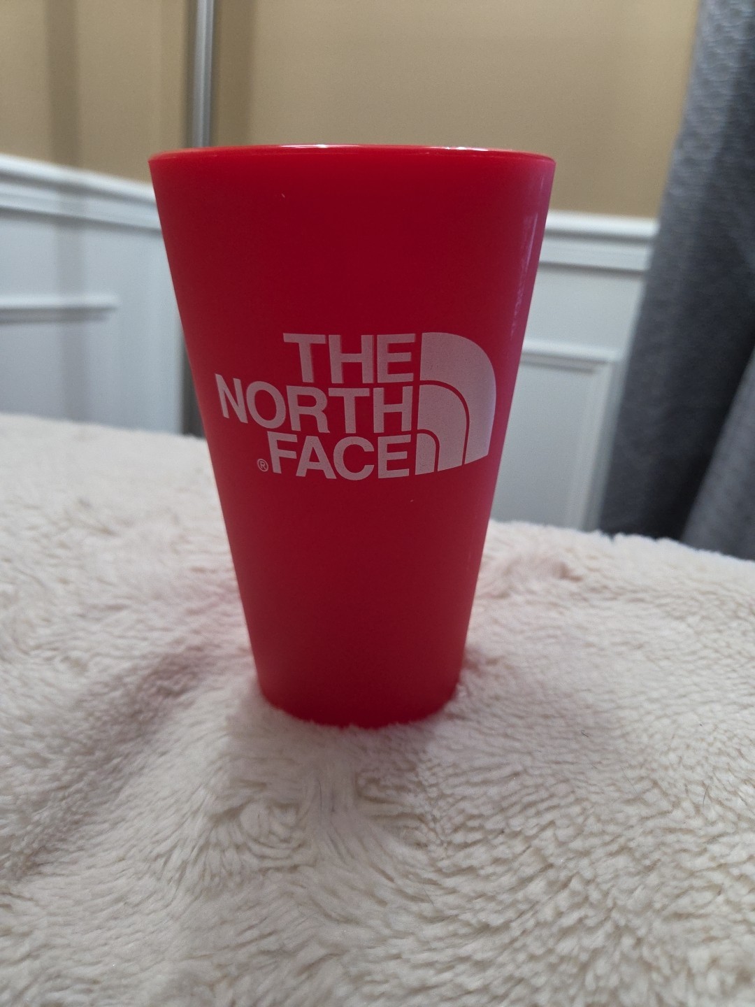 The North Face X SiliPint Cup Red 16oz Silicone Unbreakable Tumbler