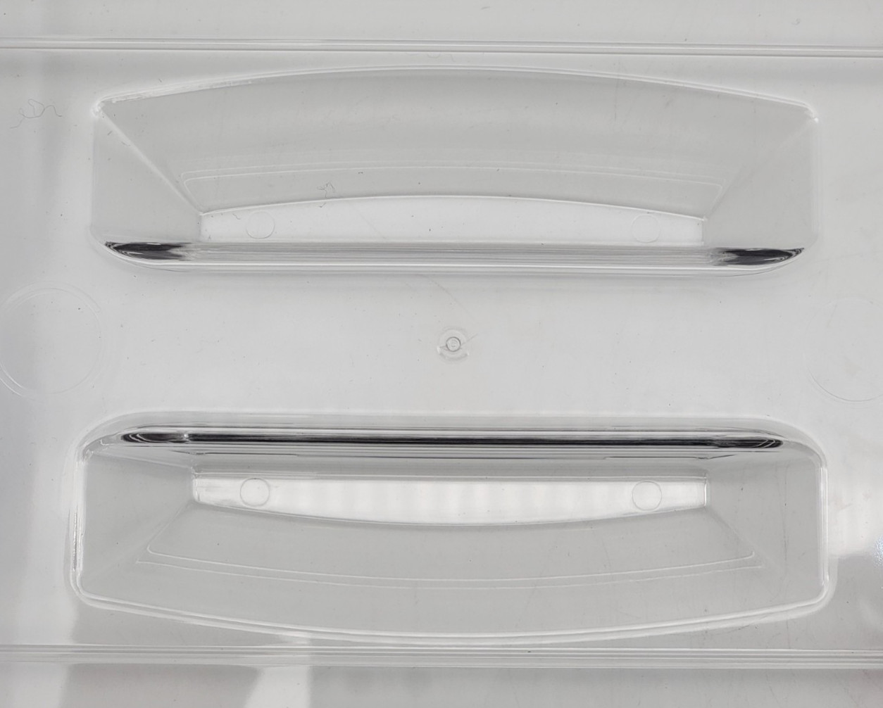 (6 Pack) Cambro CA30CWCH135 Food Pan Lid 1/3 Third Size Clear with Handle