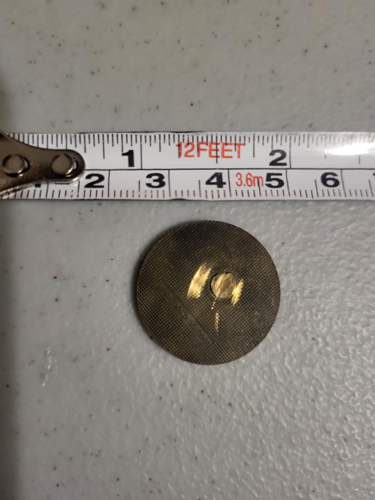 TIMPANOGOS CAVE Triangulation Station Coast Geodetic Survey 1964 lapel hat pin