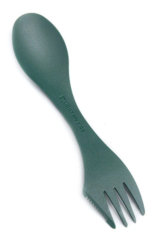 Light My Fire Orginal Spork Resuable 3-in-1 Outdoor Utensils Knife Fork Spoon
