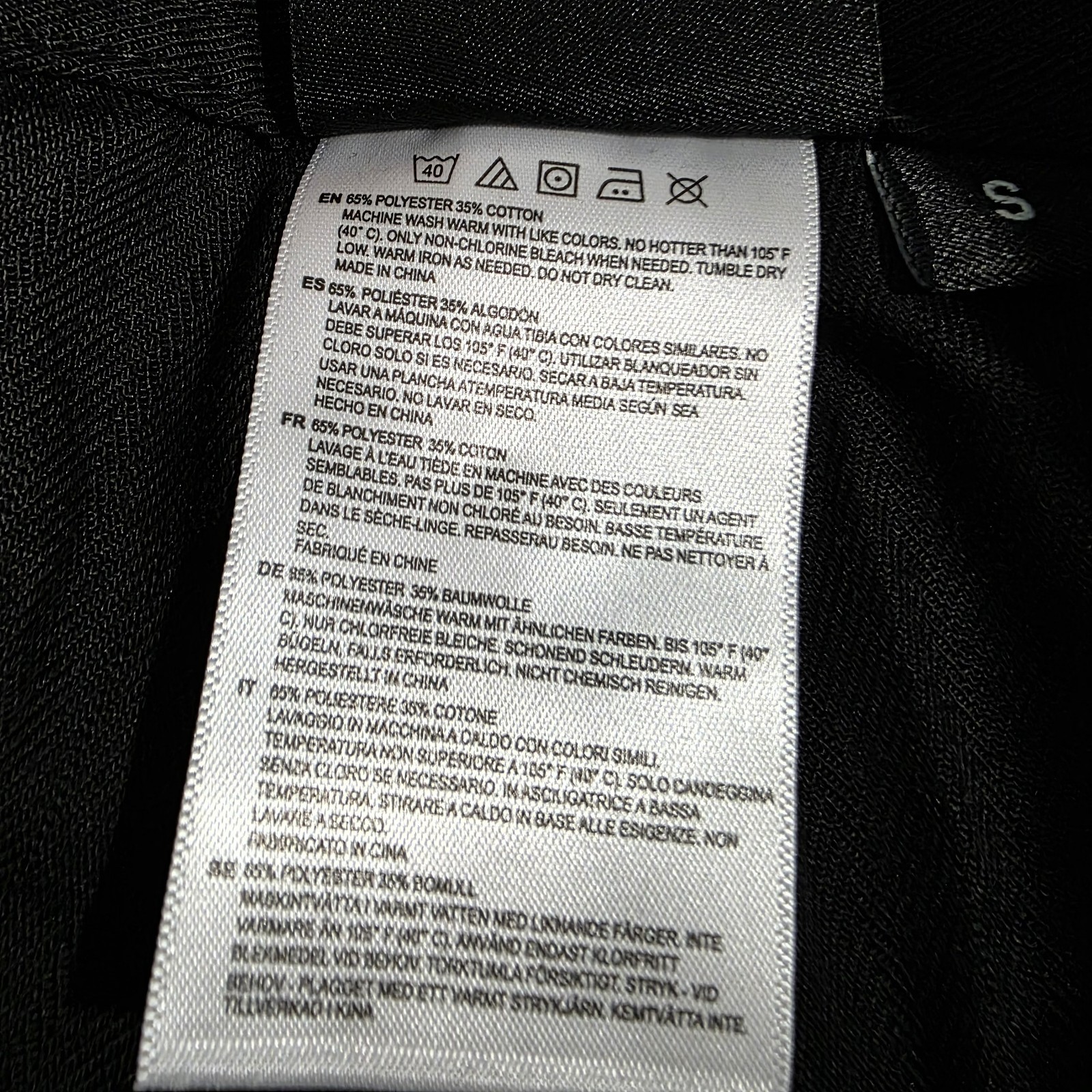 Chef Works Professional Series Chef Pants Mens Small Black Stretch PSER-BLK-S