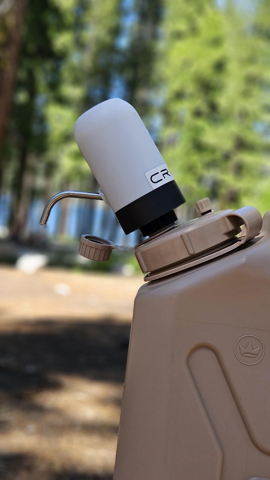 Overland Water Container Water Pump Faucet Kit - Scepter 10L 20L (Non Military)