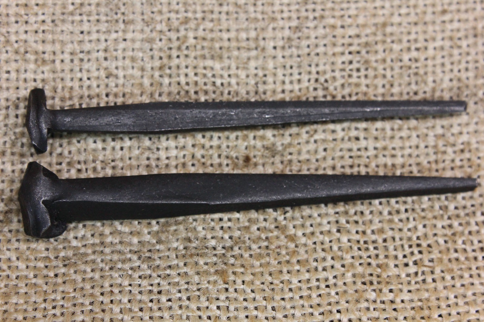 3" Rosehead 10 Nails HEAVY Spikes Square Wrought Iron Vintage Decorative Look