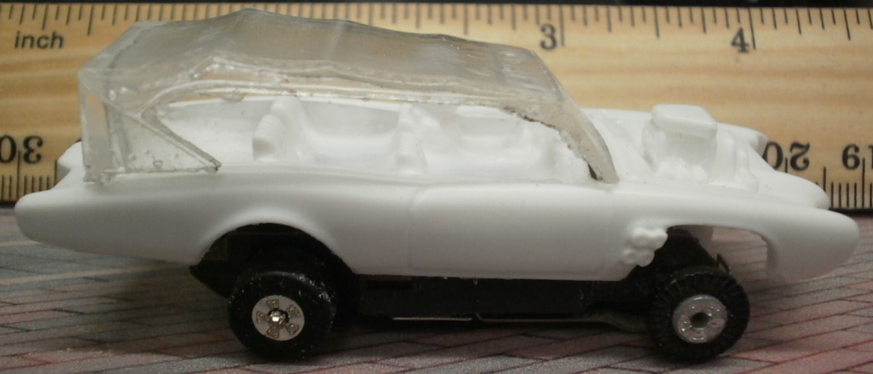 NEW Resin HO SLOT CAR scale Pontiac Monkee Mobile paintable body t-jet mounts