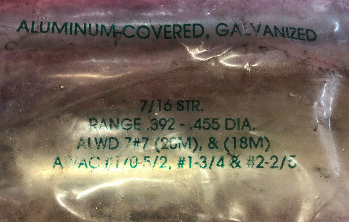 FARGO Strand Vise - 5/16 Dead End - 3/8 Dead End - NEW