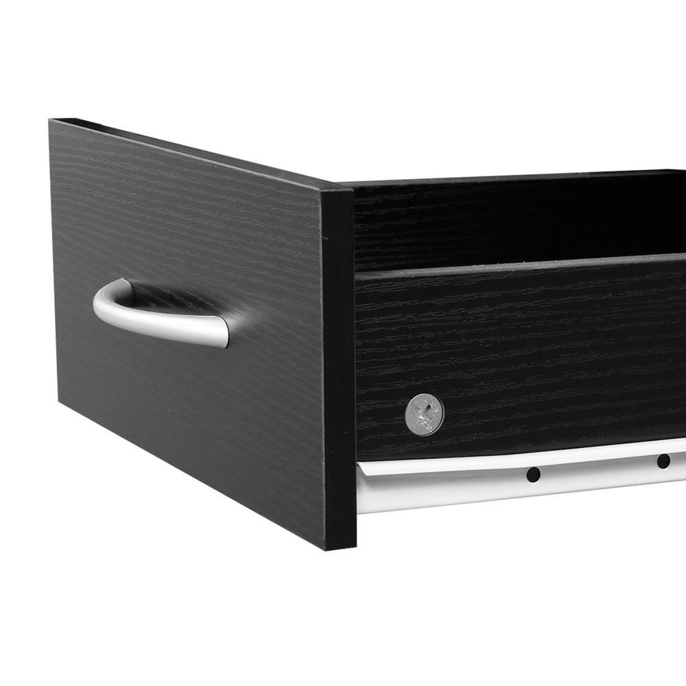 Beauty Salon Hair Styling Barber Station Wall Mount Cabinet Dressing W/ Drawer