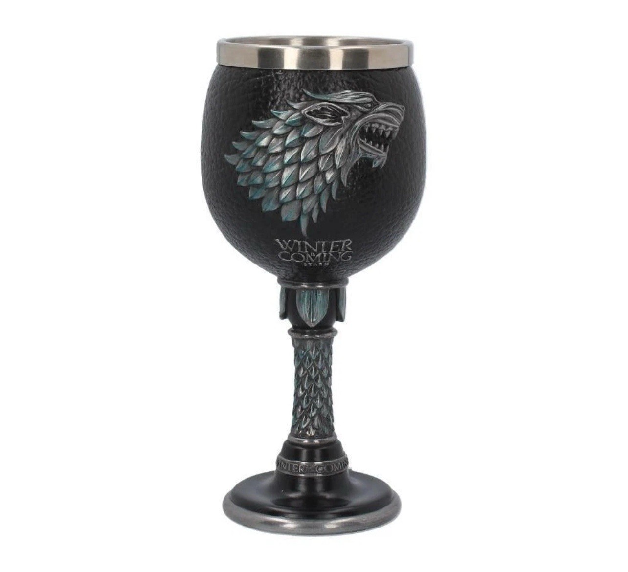 Game of Thrones Wolf Goblet Winter Is Coming 20oz Chalice New in Box