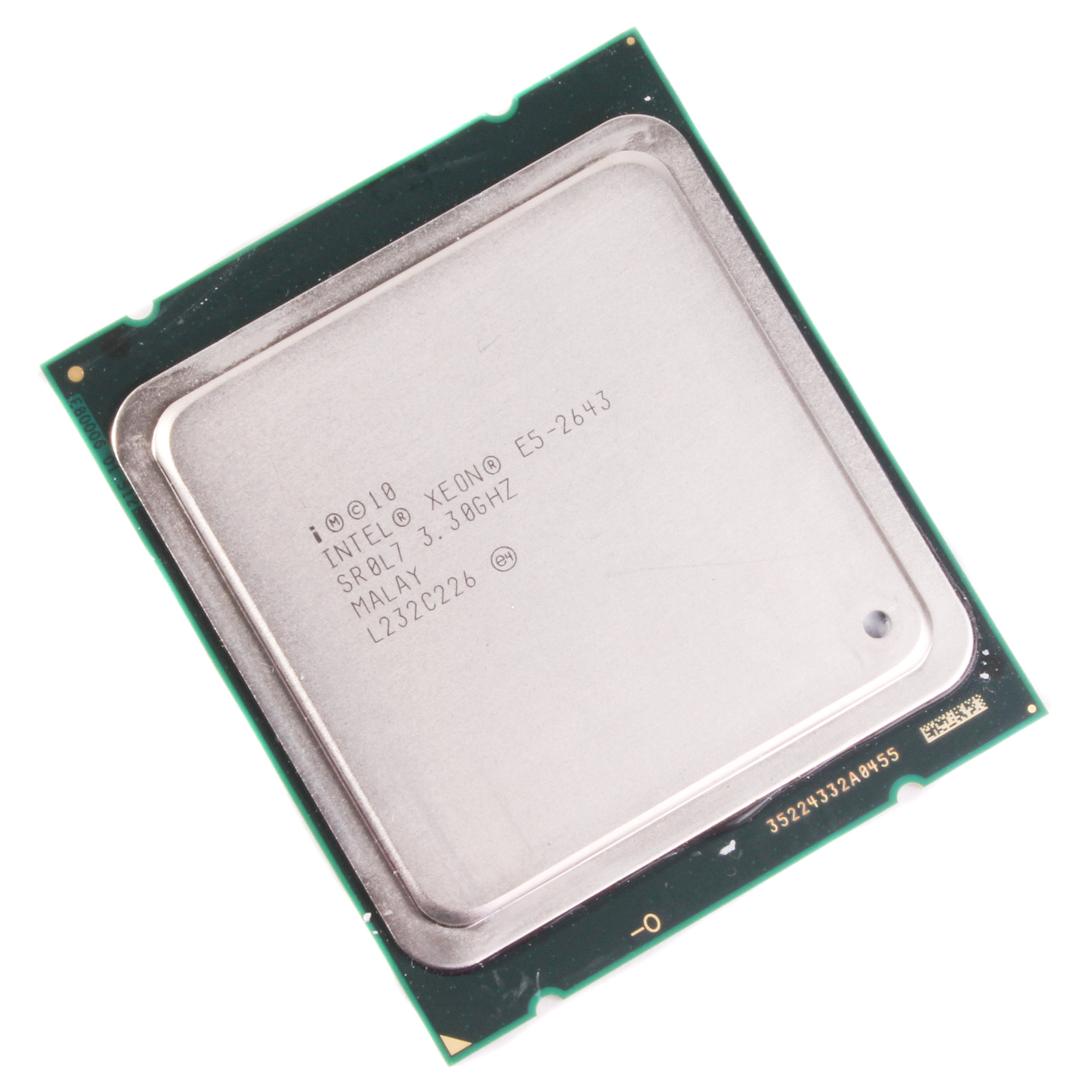 Intel Xeon CPU E5-2643 3.30 GHz 10 MB Cache 4 Core LGA2011 Processor SR0L7