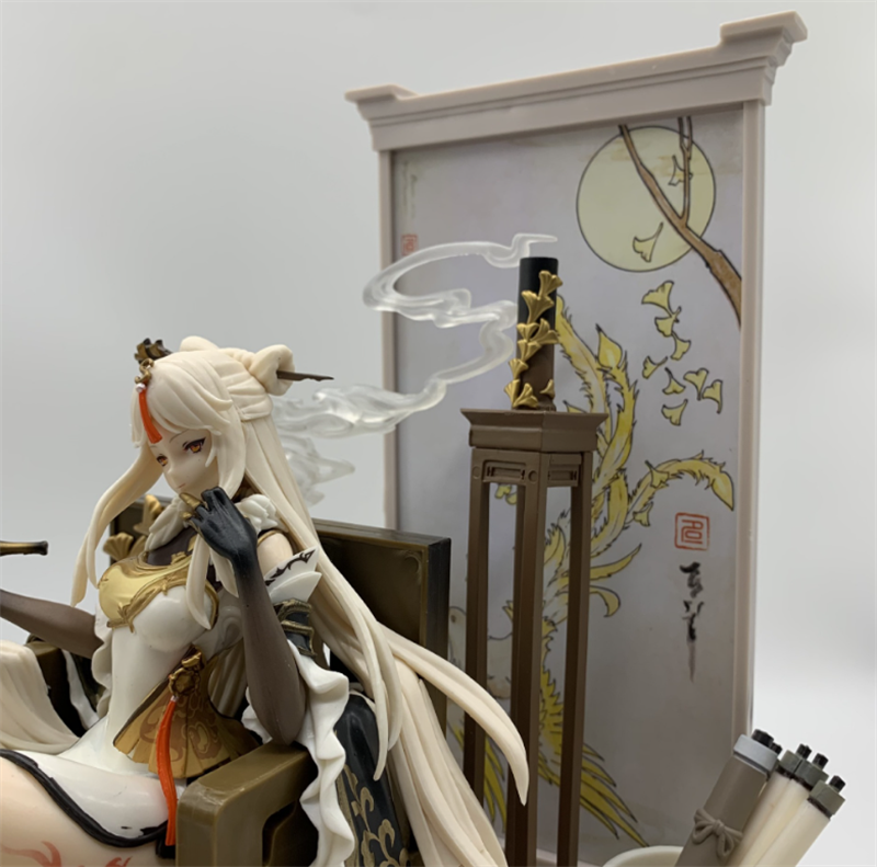 Anime Genshin Impact Ningguang Cosplay PVC 27cm Figure Model Statue Toy Gift