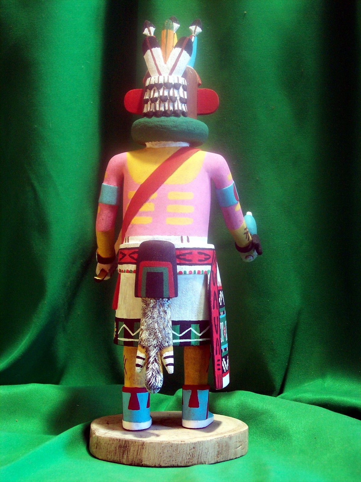Hopi Kachina Doll - The 3-Horned Kachina by Conrad Torivio - Beautiful!