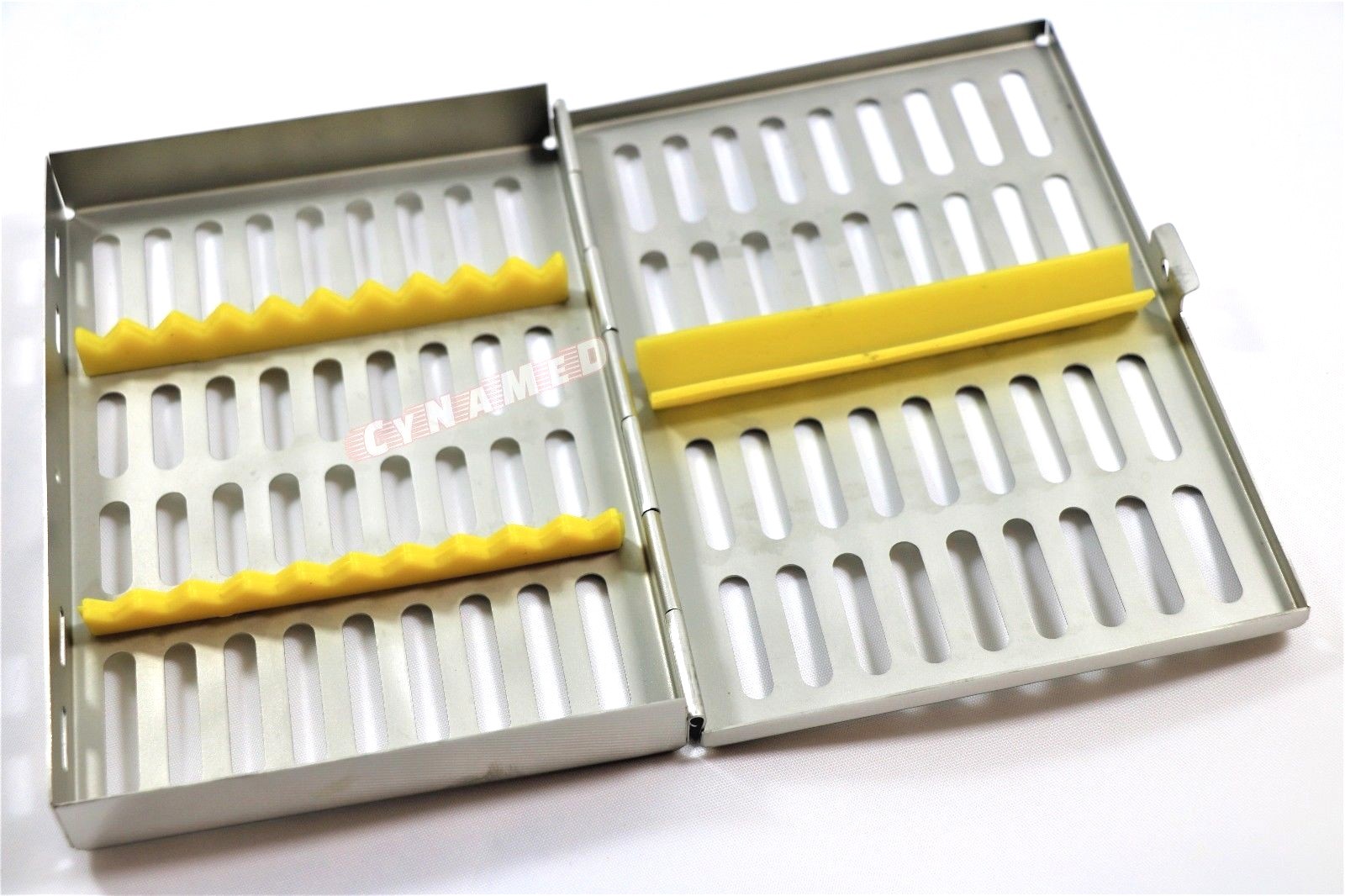10 GERMAN DENTAL SURGICAL AUTOCLAVE STERILIZATION CASSETTE BOX 7.25"LX 5"W X0.75