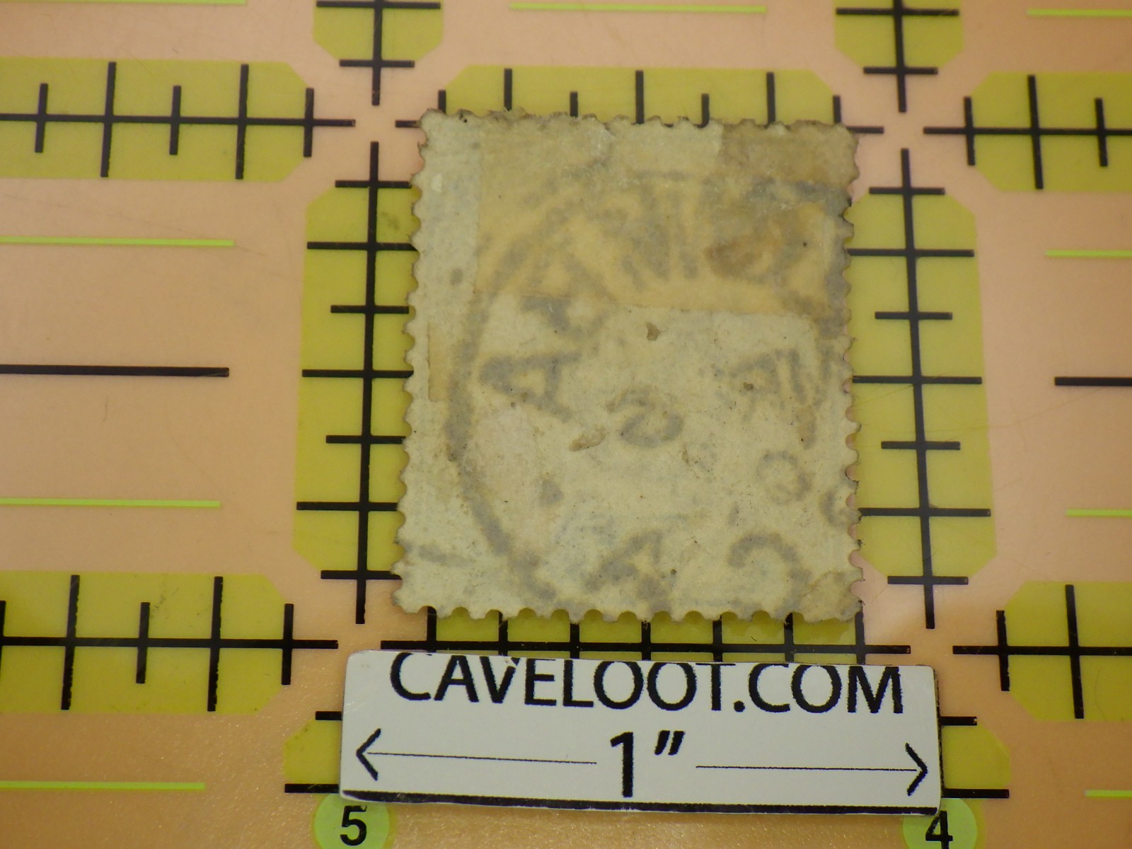 British Central Africa 1897 1d Blue Stamp - ZOMBA Postmark - Rare Classic