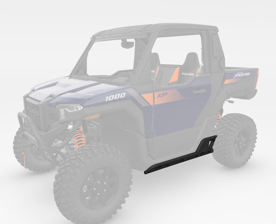2024-2026 OEM Polaris Xpedition HD Extreme Kick Out Rock Sliders 2884495-458