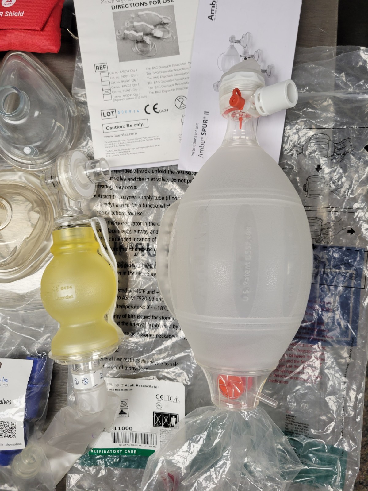 Huge Lot Of Prestan Adult Baby Anne CPR Manikin Kit Trainer Bundle With Extras