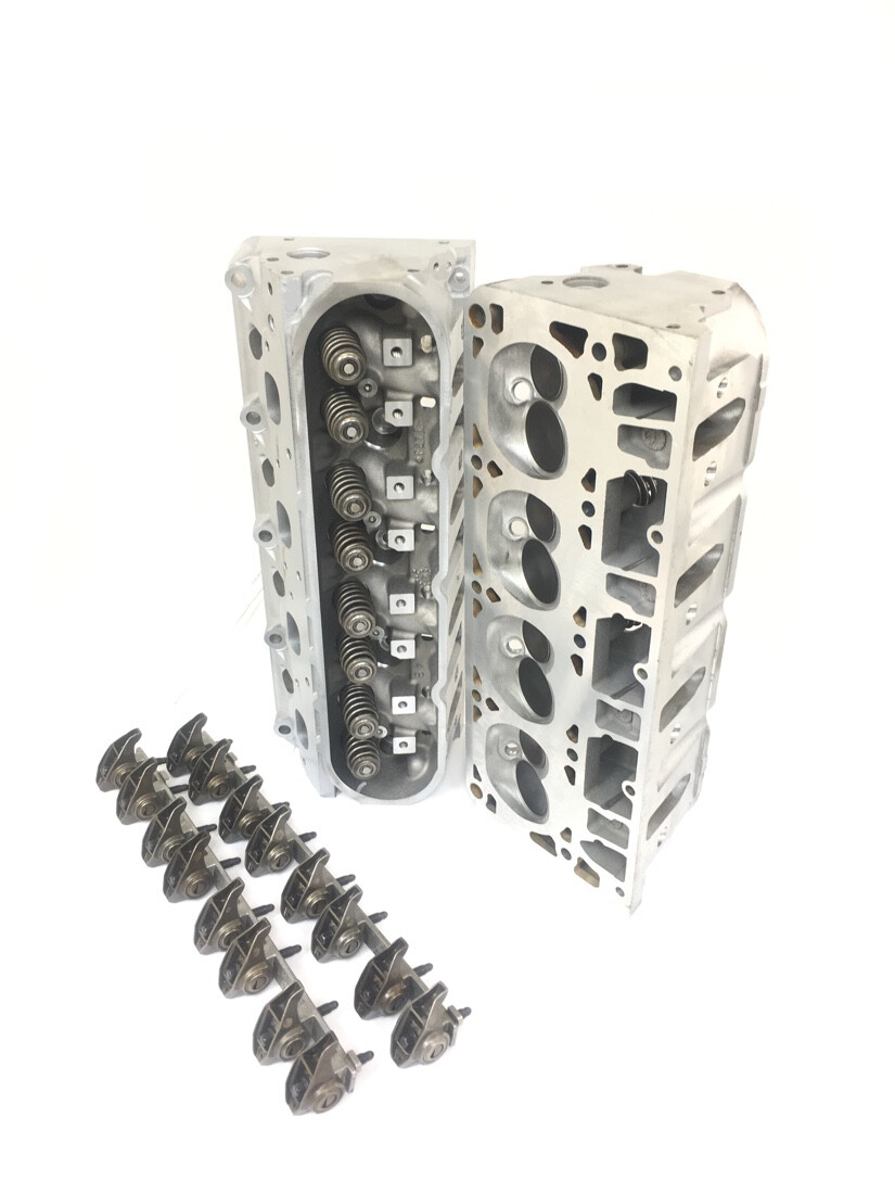 GM LS2 LS6 Gen III Gen IV Cylinder Head 243 Assembly Set w/ Rocker Arms OEM