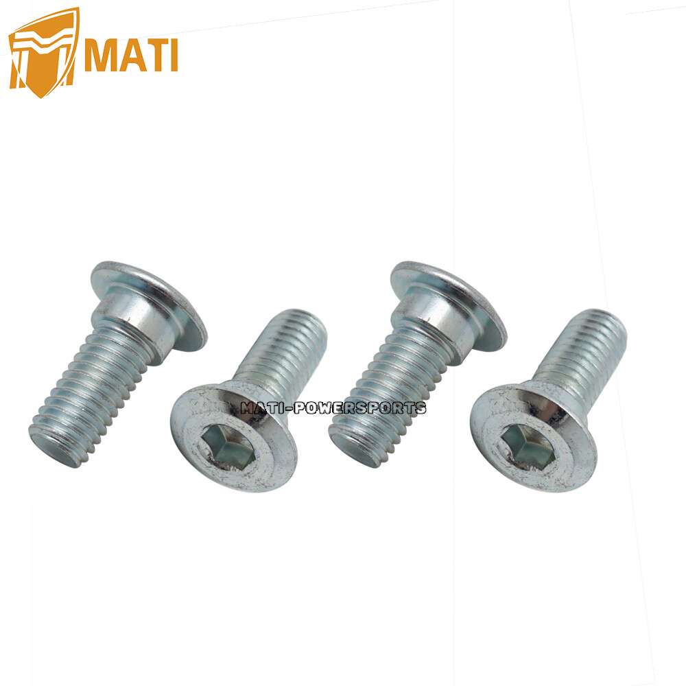 Rear Brake Disc Rotor w/Bolt for Honda Sportrax 400 TRX400EX TRX400X 1999-2014