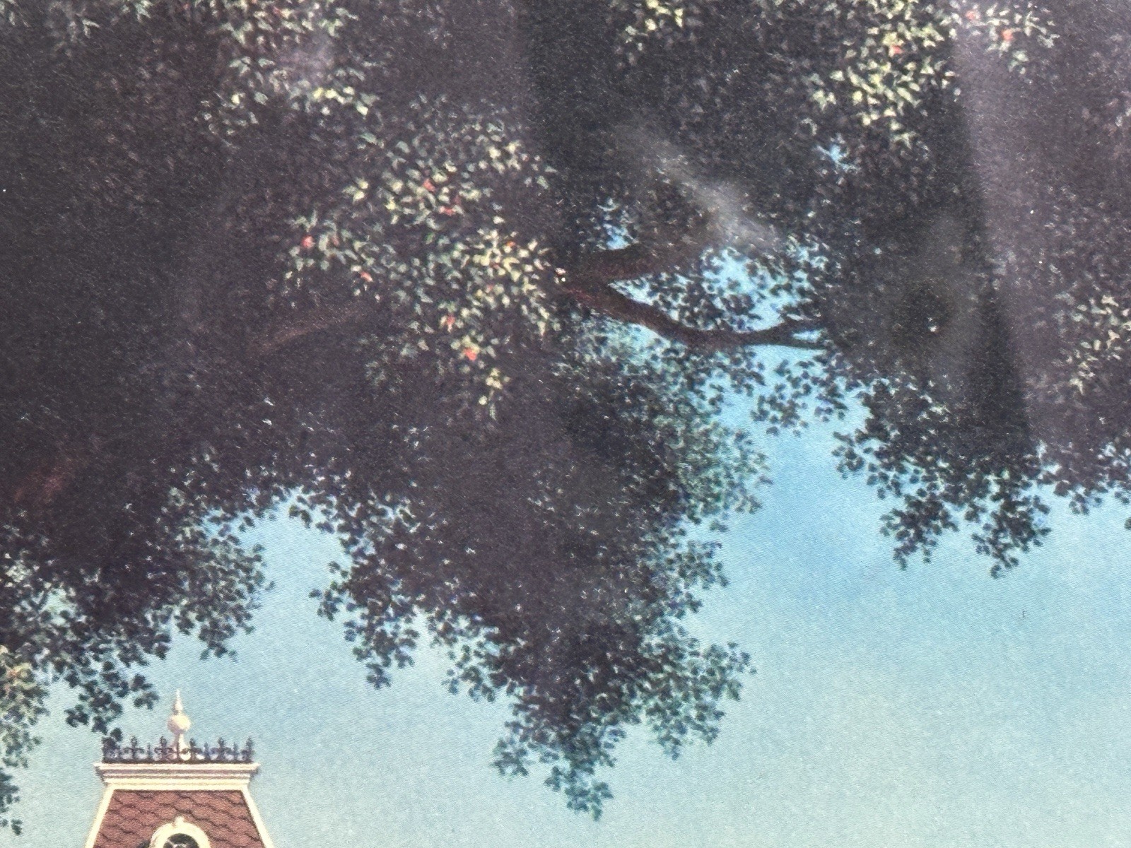 VTG Paul Detlefsen "In Days Gone By" Framed Print 13" x 17" Train Steam Engine