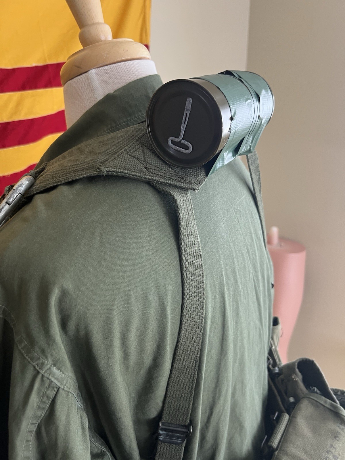 Vietnam War Era US Serum Albumin Can LRRP SEAL SOG MIKE FORCE First Aid Medic