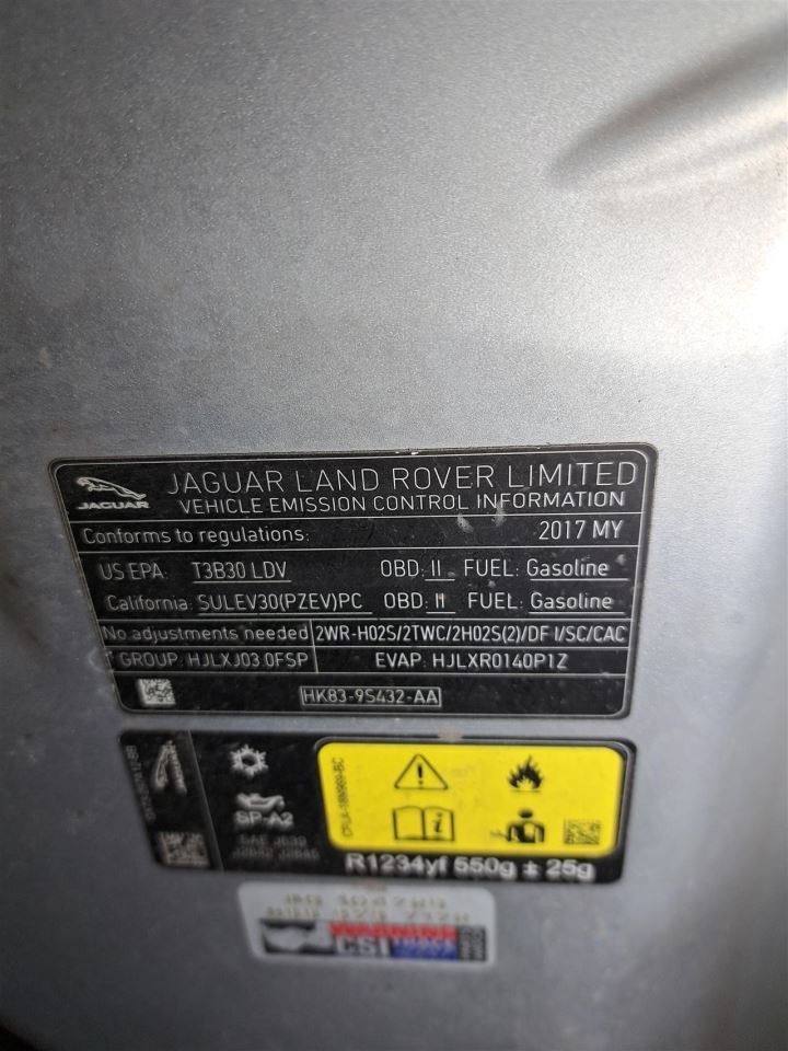 2017 F-pace Abs Anti-lock Brake Pump/Actuator Unit Sku#4387390