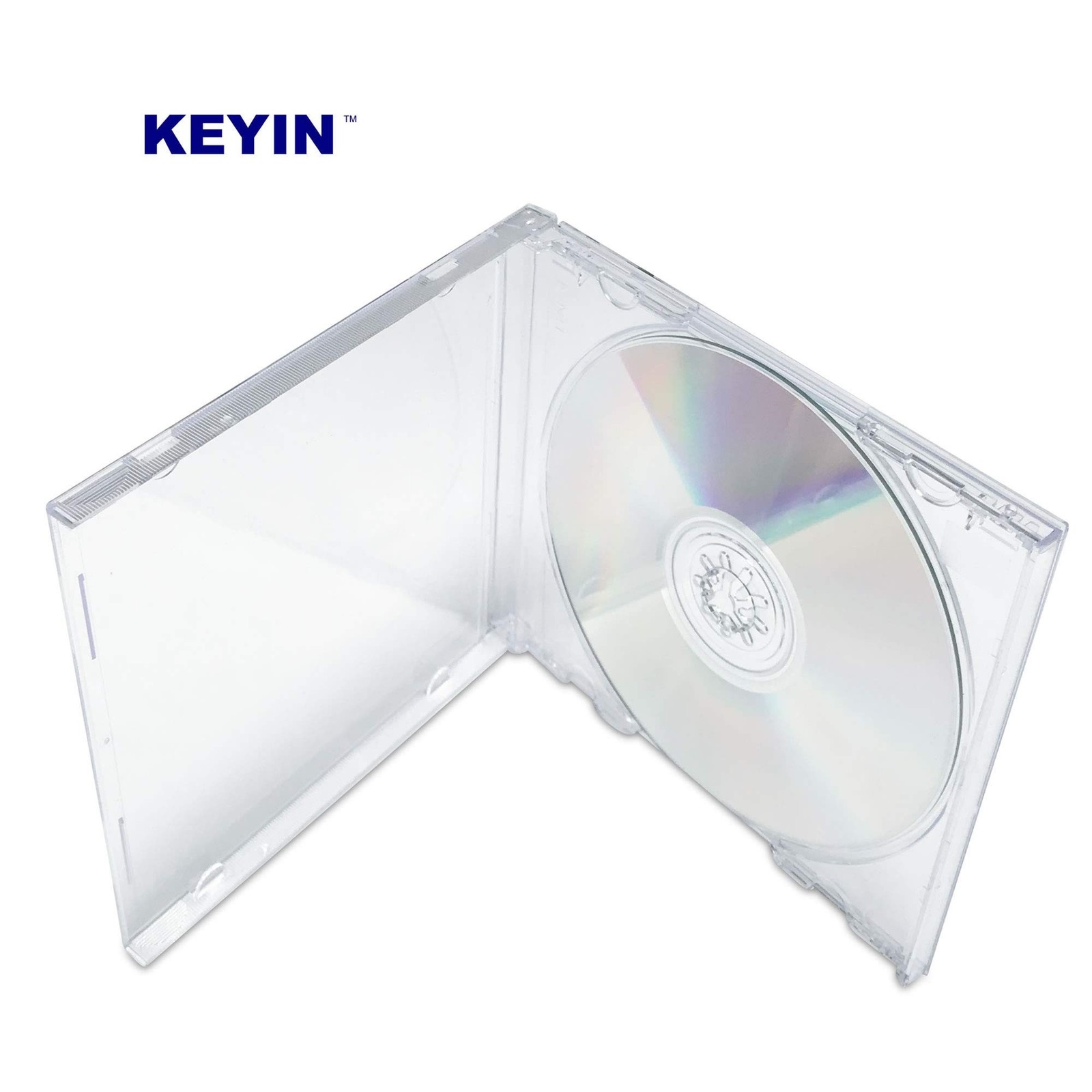 Standard Clear CD Jewel Case - Premium, 10 Pack
