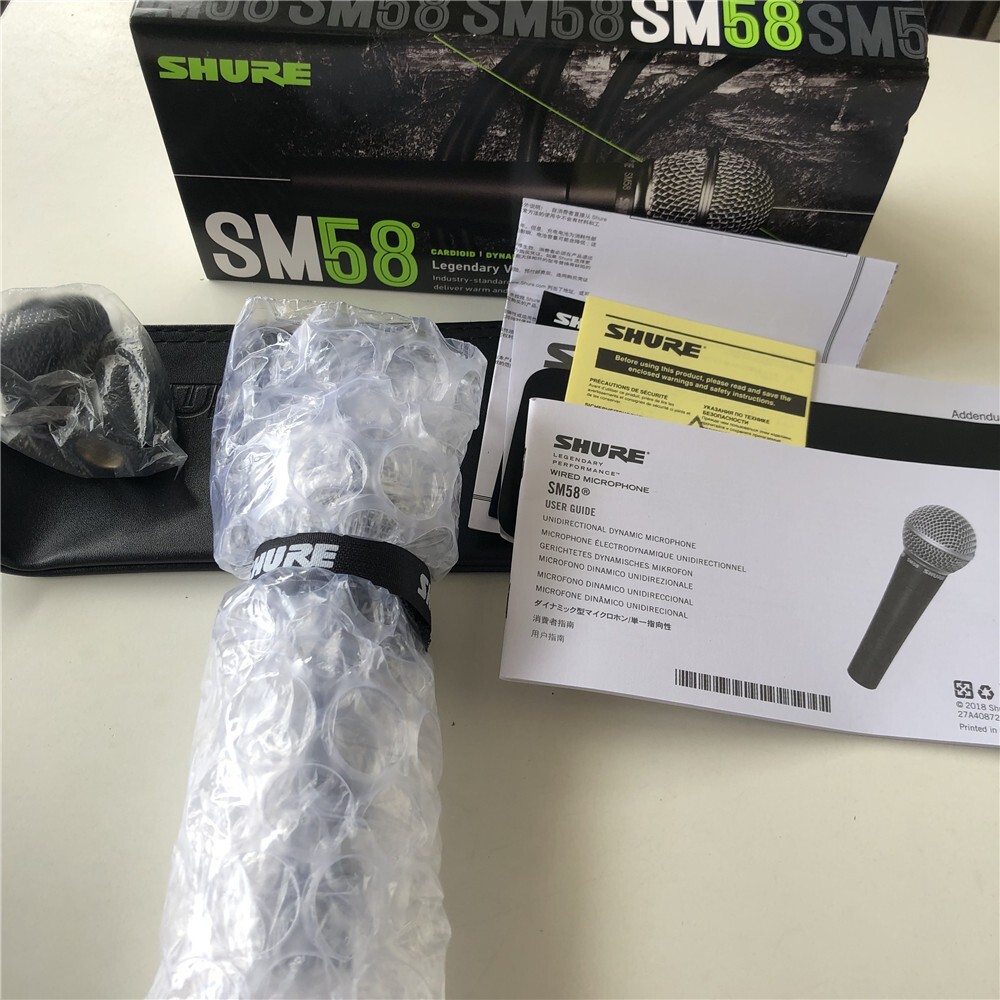 NEW SM58LC Dynamic Wired XLR Professional Microphone - No Switch No Cable