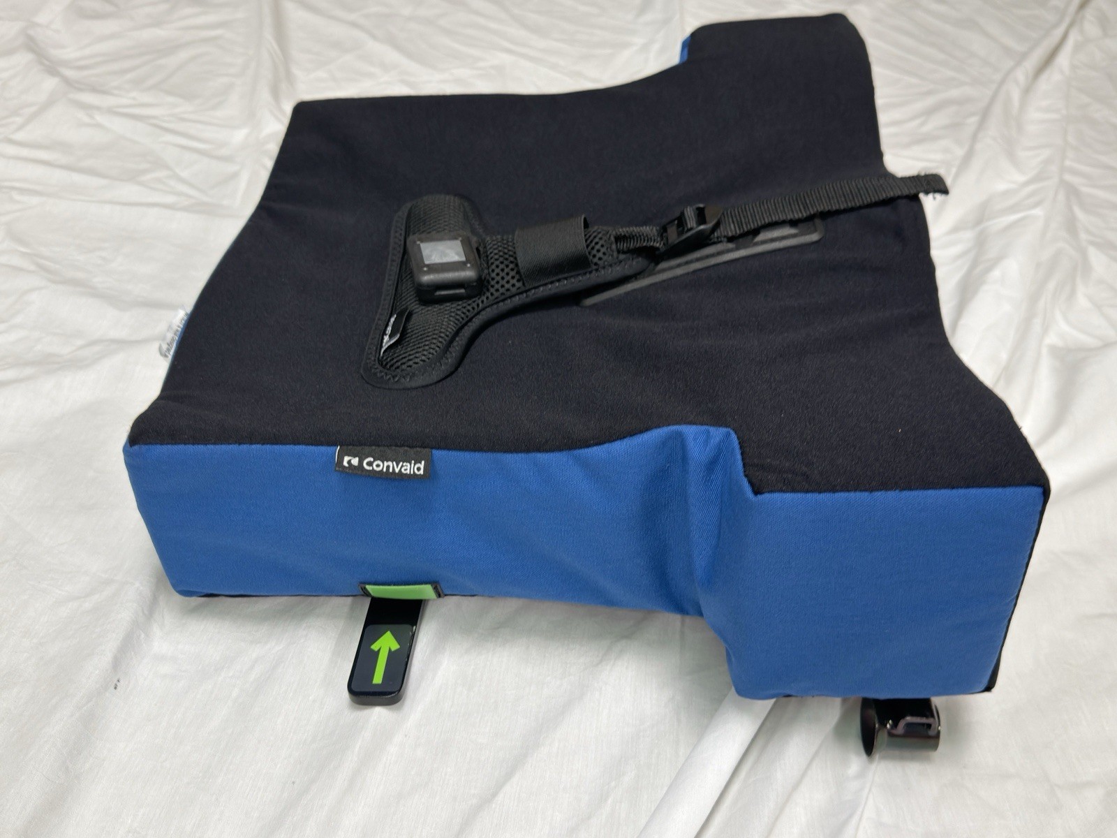 Convaid Cruiser 14 Special Needs Stroller Cushion Black and Blue New Open Box