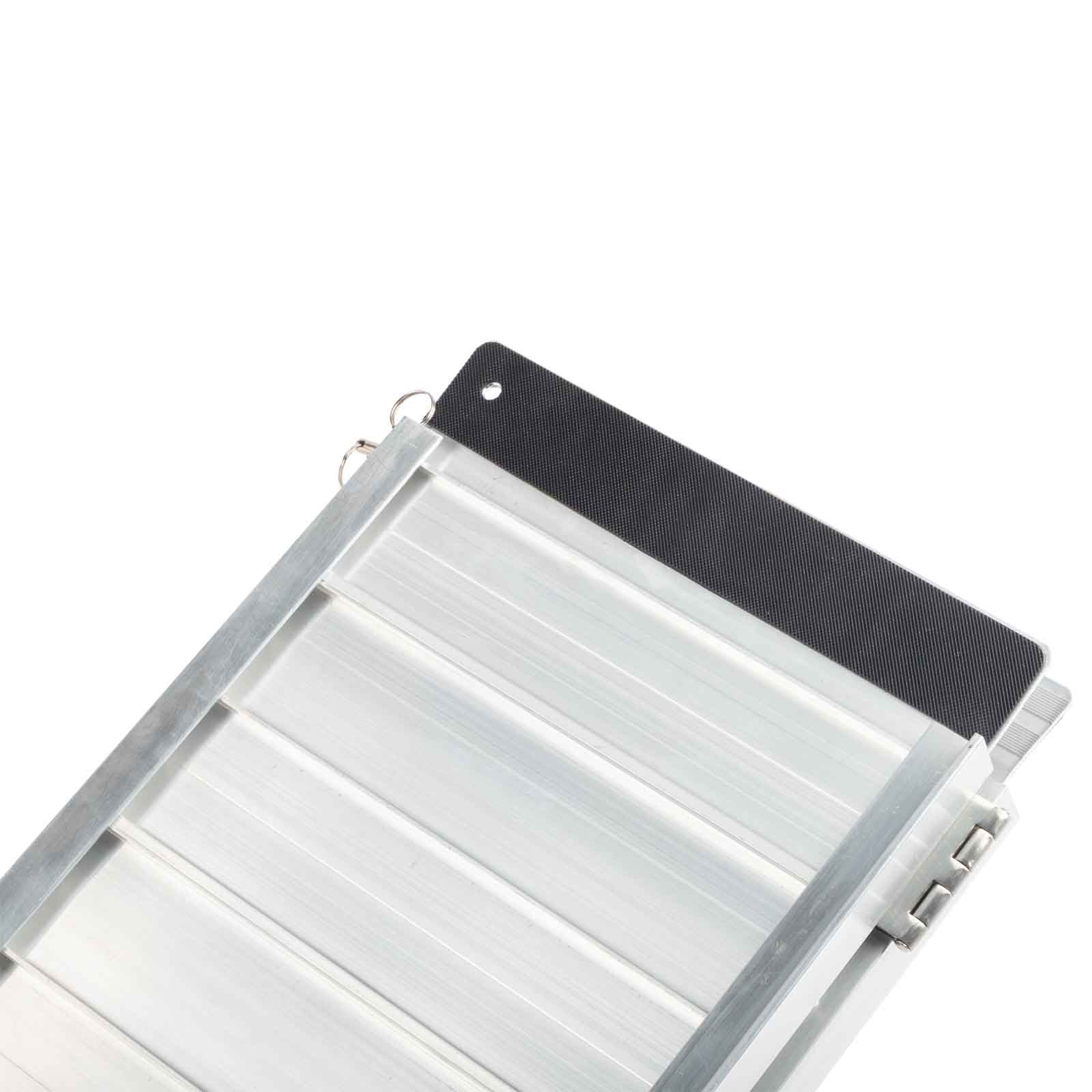 10ft Aluminum Folding Wheelchair Ramp Handicap Scooter Ramp Non-Slip 800LBS