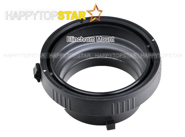 Bowens To Elinchrom Mount Speedring Speeding Ring Adapter Adaptor Converter f...