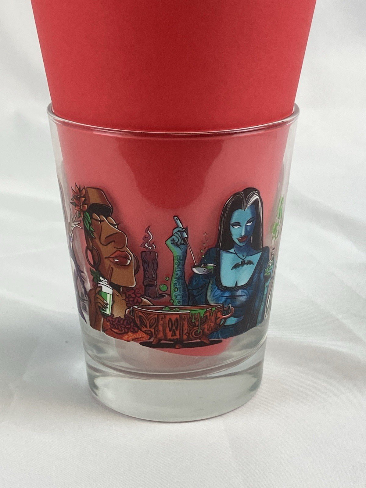 Central California Tiki Girl's Night Out Creature Mai Tai Glass 14 Oz New