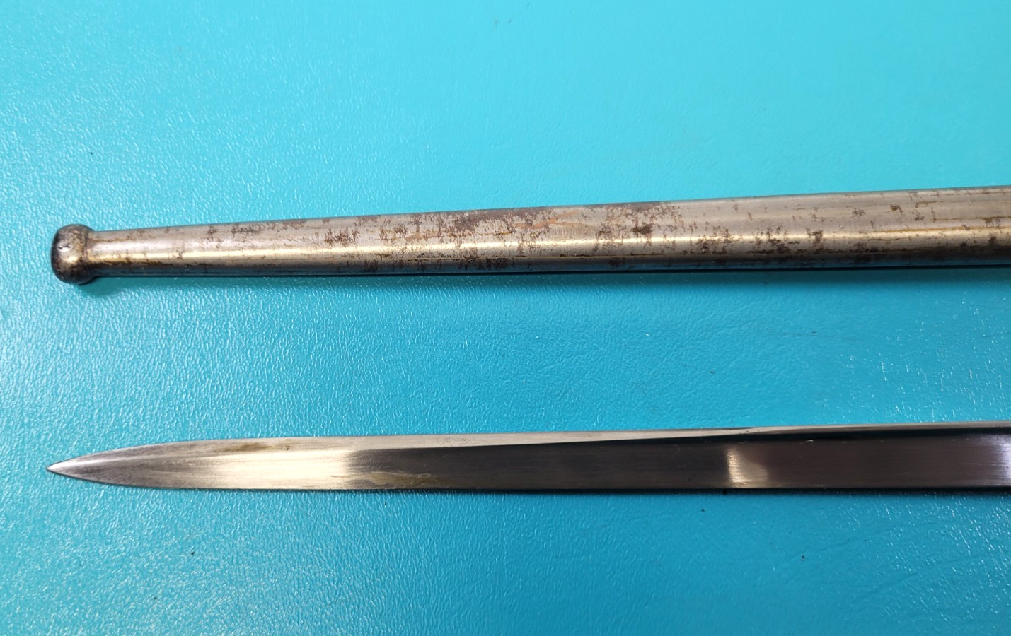 French Military Model 1874 Gras Rifle Bayonet Sword + Match S/N# Scabbard TR1033