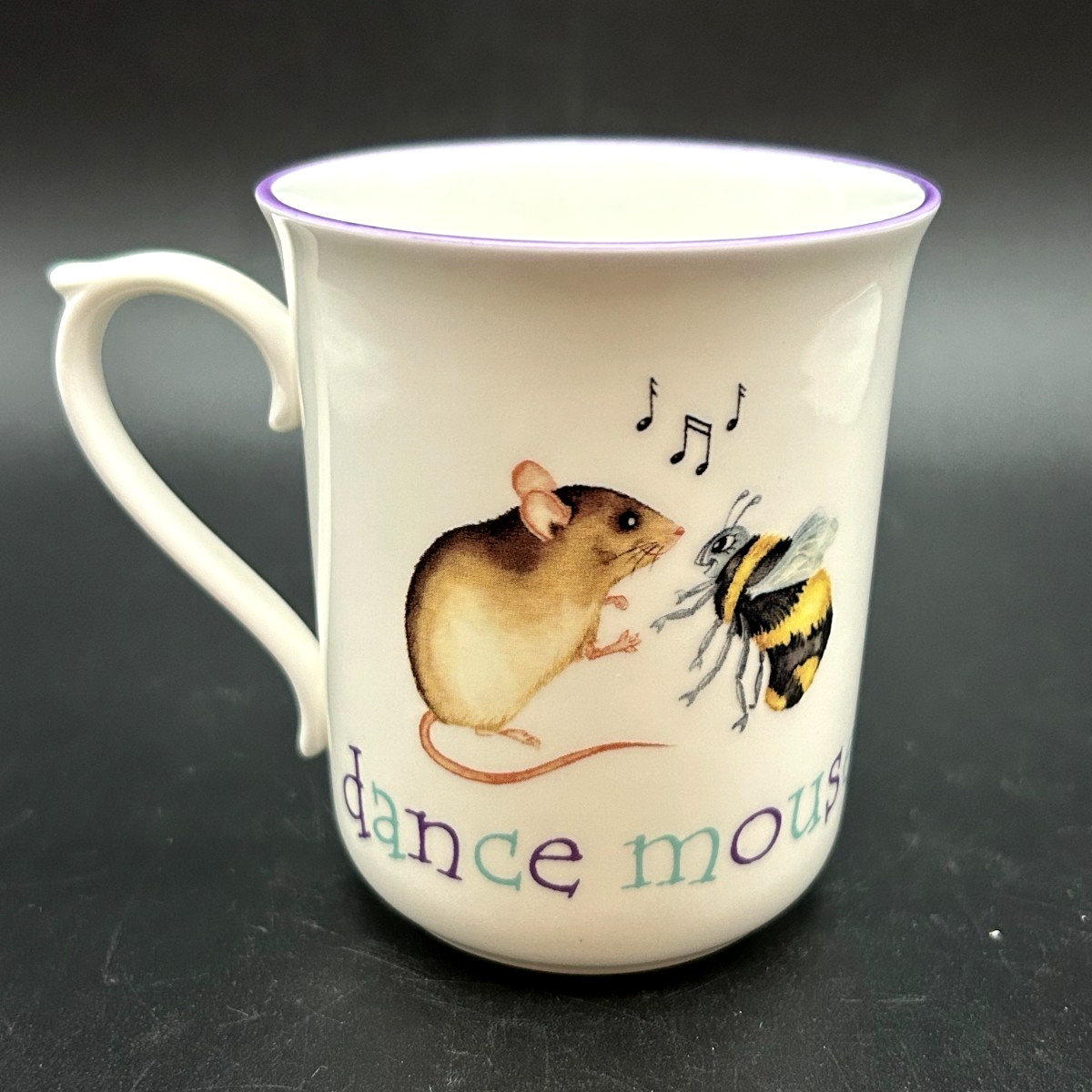 Hamilton & Inches Edinburgh 3-Pc Bone China Children's Dining Set ~ Bagpiper Cat