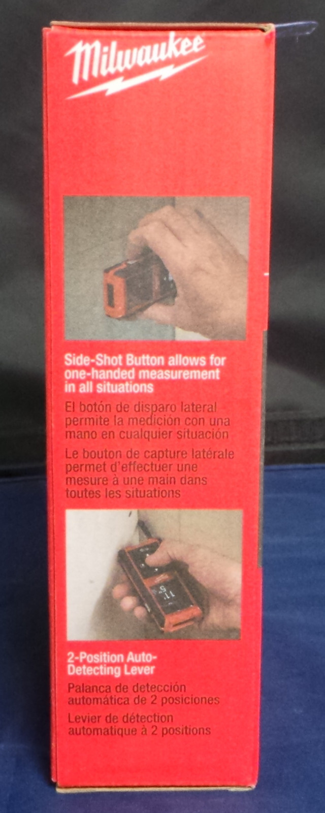 Milwaukee 48-22-9802 150 ft. Backlit Digital Laser Distance Meter Red BRAND NEW