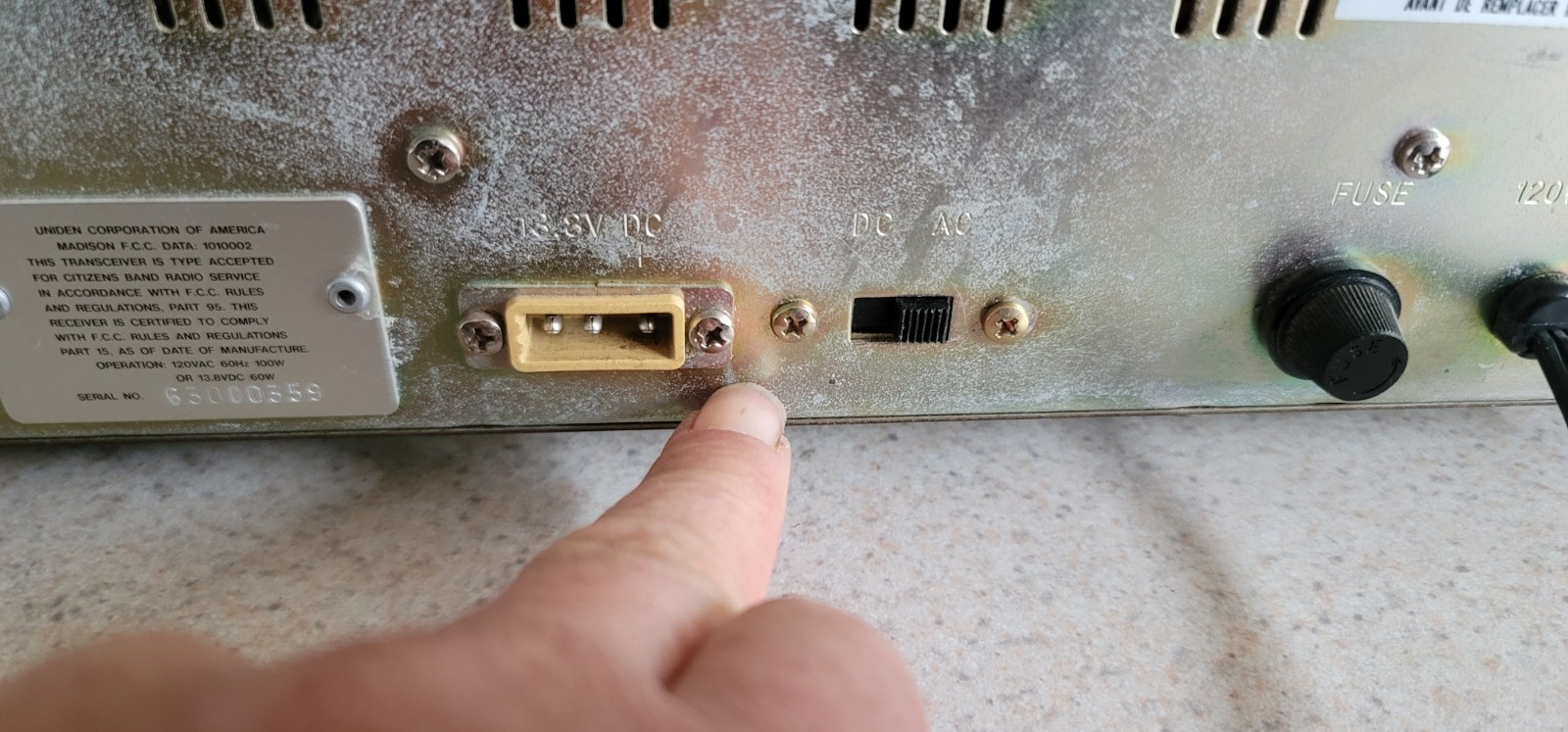 CB BASE RADIO PRESIDENT MADISON AM SSB W/ EXTRAS