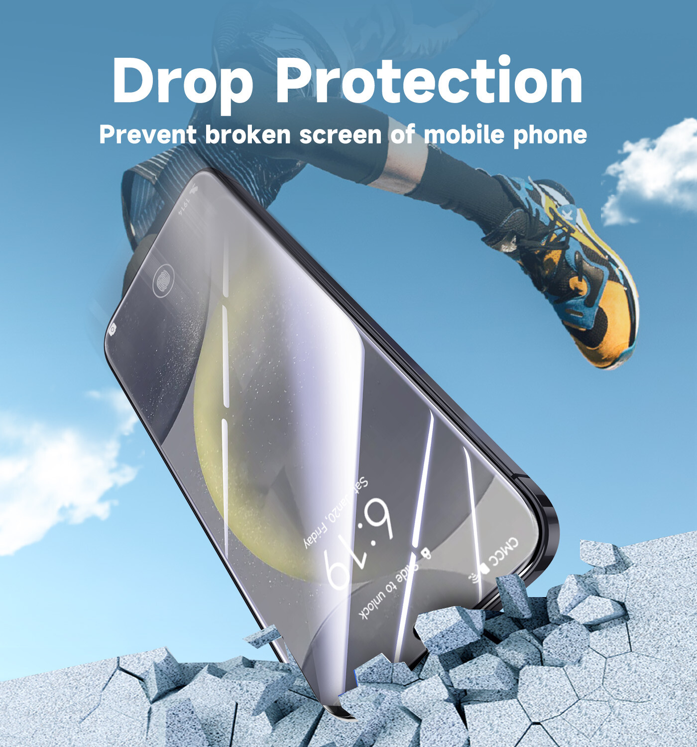 MAGIC JOHN for Samsung Galaxy S25 Ultra Tempered Glass Screen Protector privacy