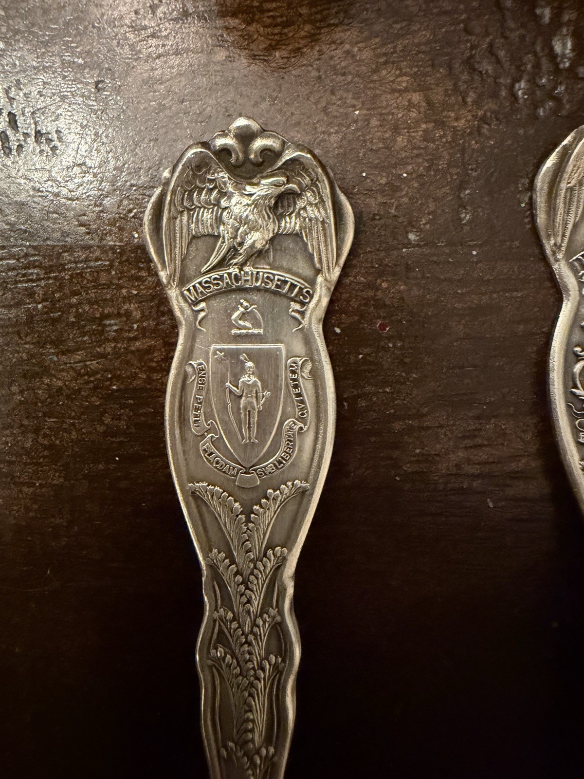 14x Vintage Souvenir Spoons US Collectible 6” Wm Rogers & Son