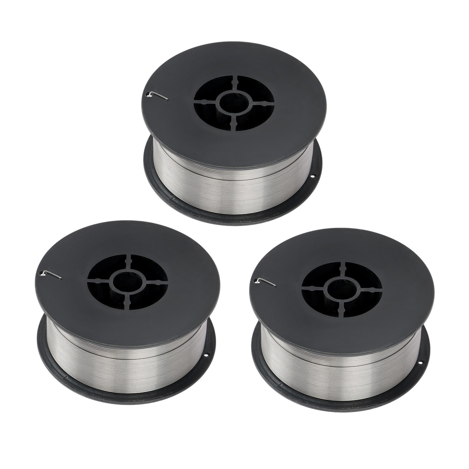 (3 x 2-Lb Spools)E71T-GS .035" Flux Core Welding Wire - Gasless Mild Steel MIG