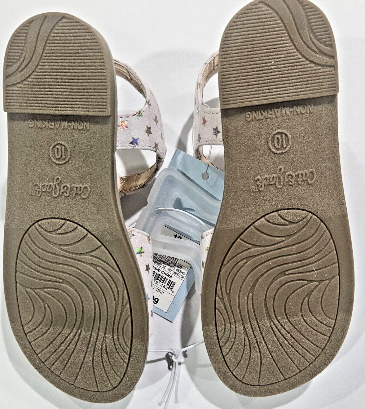 Cat & Jacks Blush/Kinsley Sandals Toddlers Girls Size 10